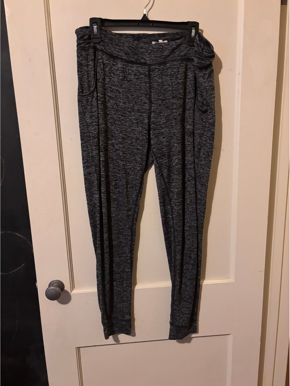 Gray heather leggings Large